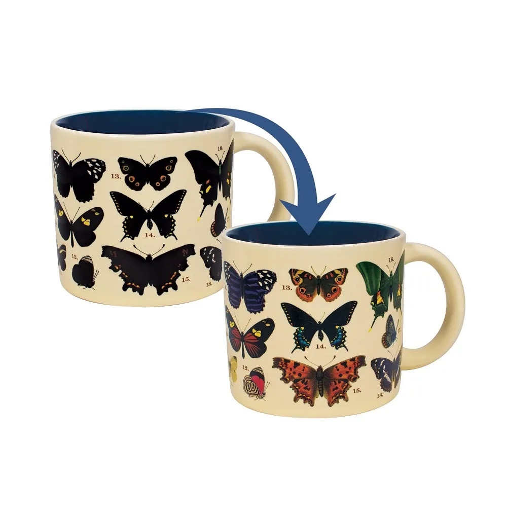 Butterflies Heat-Changing Mug