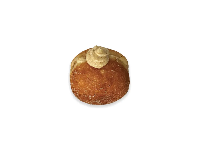 Cinnamon Ginger Creme Filled Doughnut