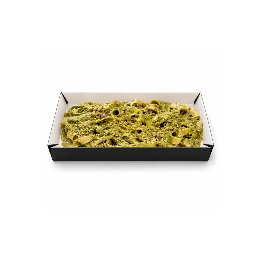 Pistachio Fettuccine Crepe