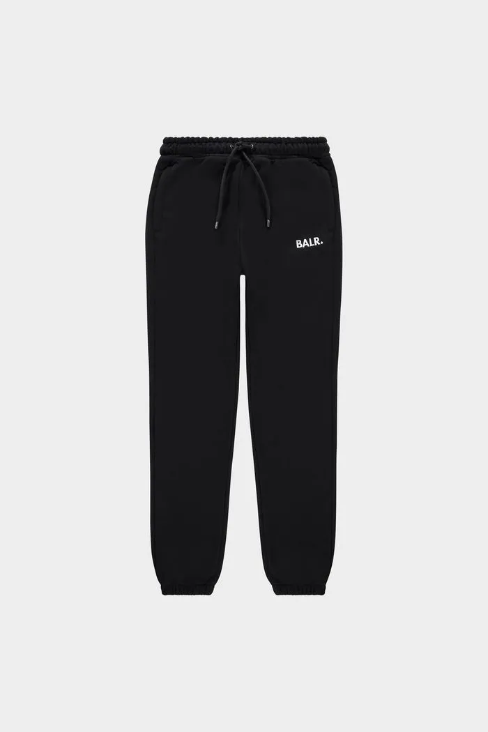 Balr. Straight Jogger Brand Embro Jet Black