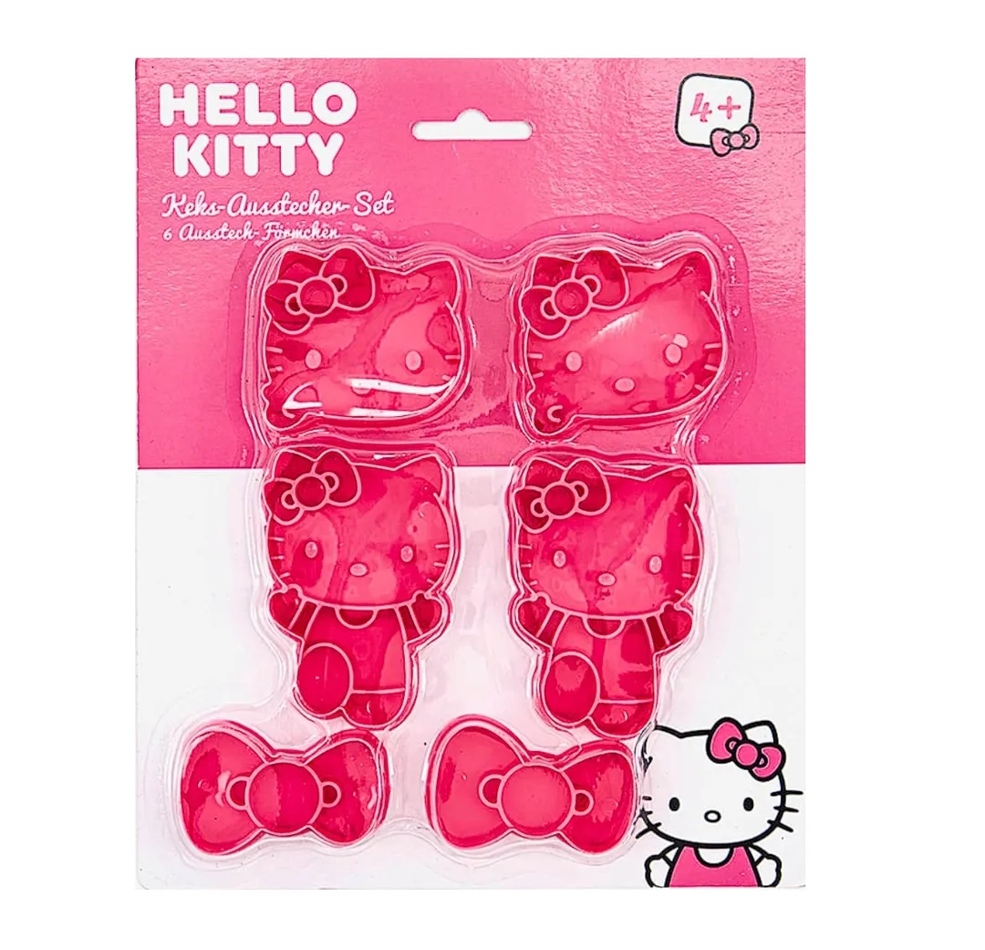 Hello Kitty 6 Pieces Cookie Cutter