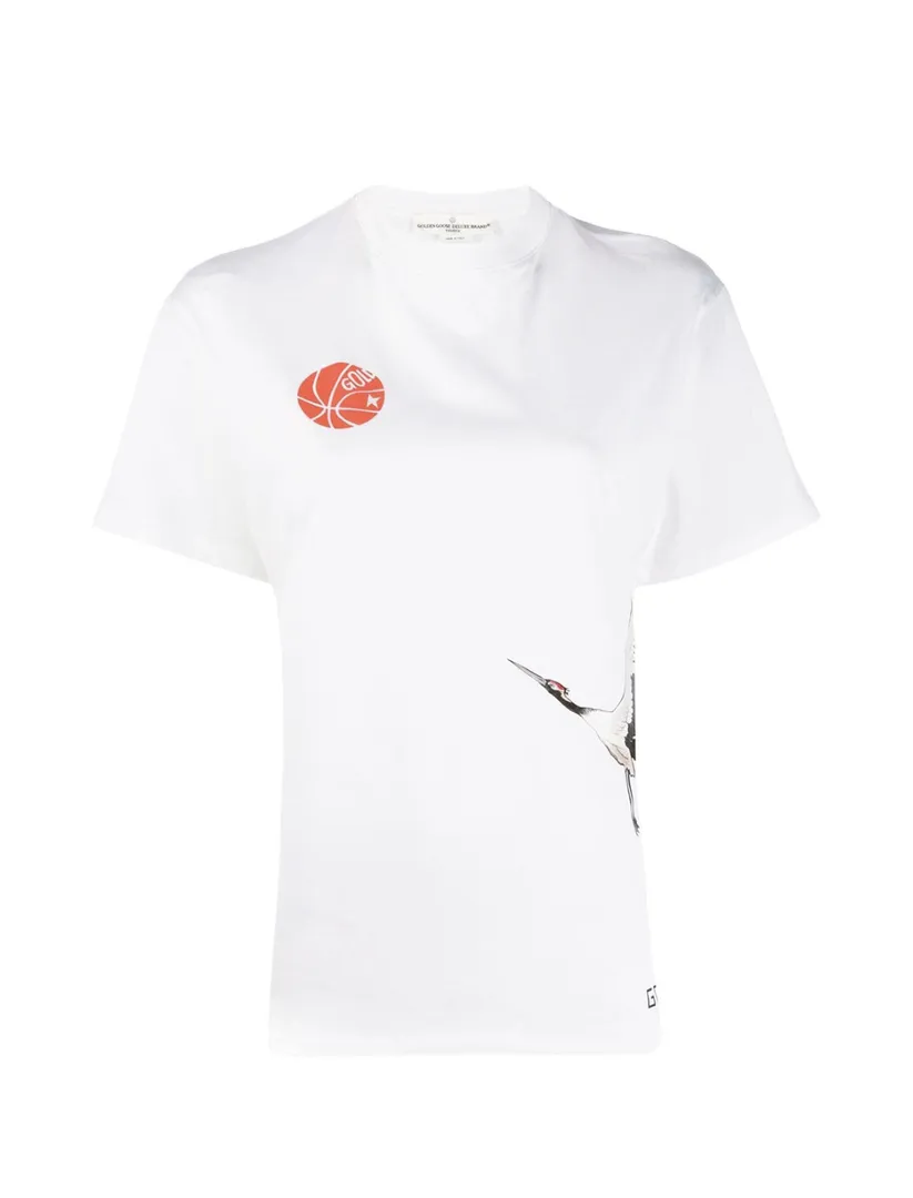 T-Shirt Golden VAR.D1 White/Crane