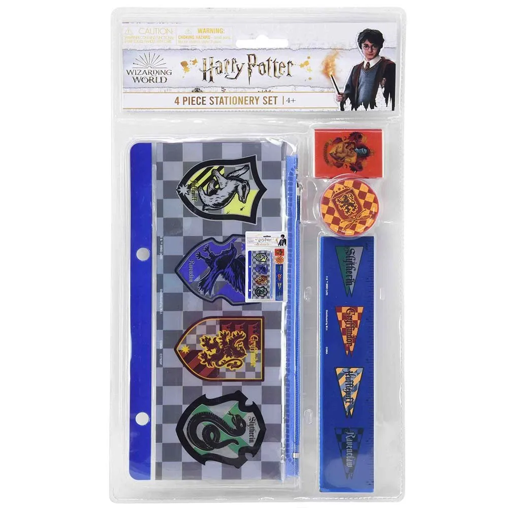 Harry Potter 4 PCS Stationery Set