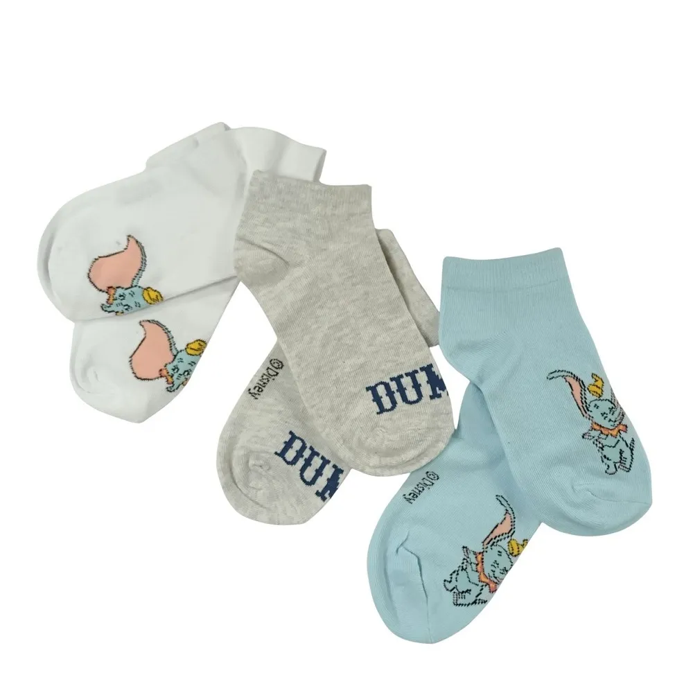 Disney Dumbo 3 Pairs Short Socks