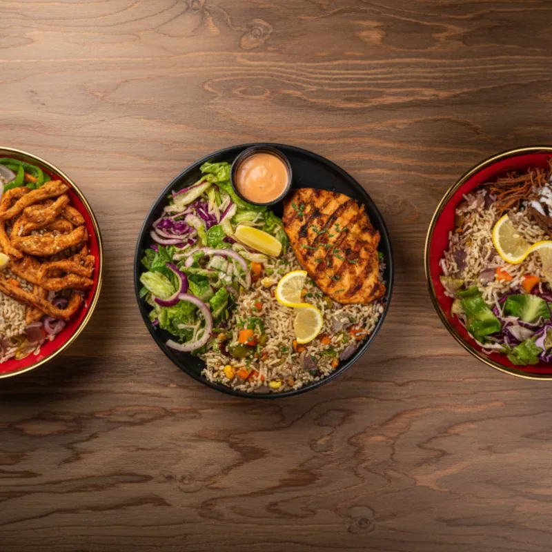 Healthy Rice Bowls 