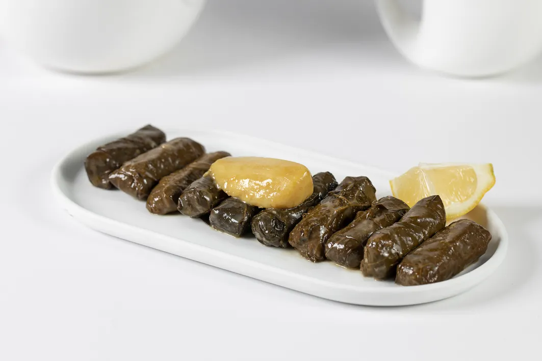 Grape leaves 5 Piece (olive oil with lemon and organic spice)