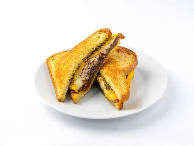 Caramelized onion grilled cheese