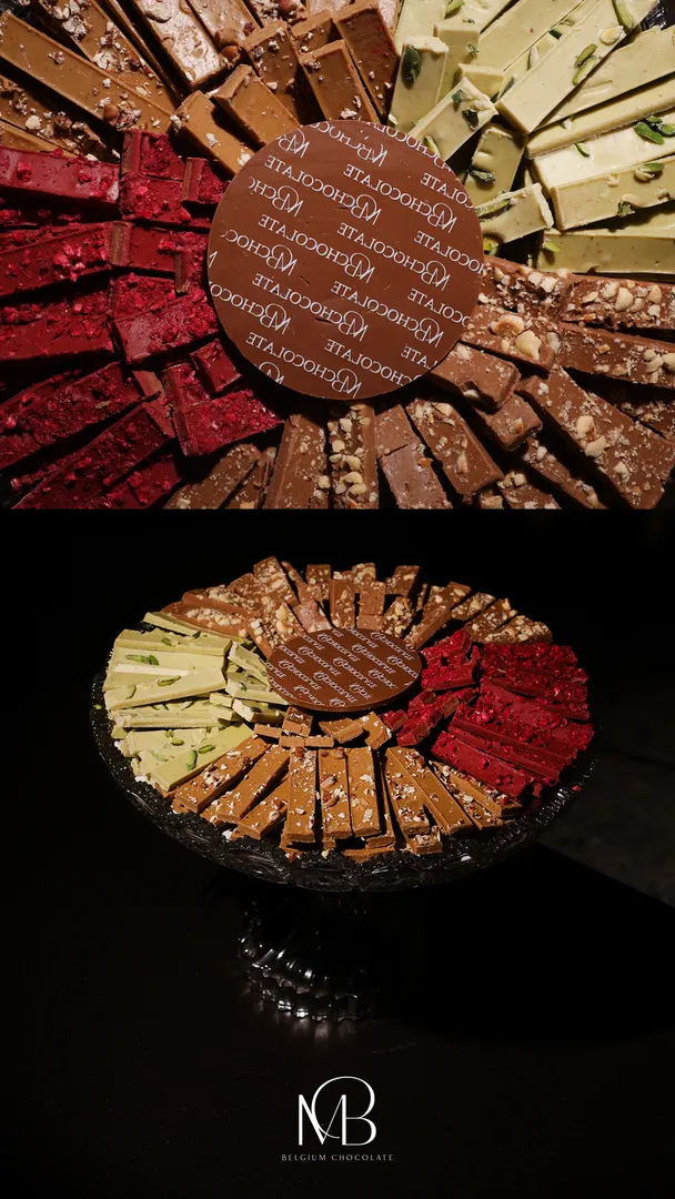 Crystal Mix Chocolate Finger Stand