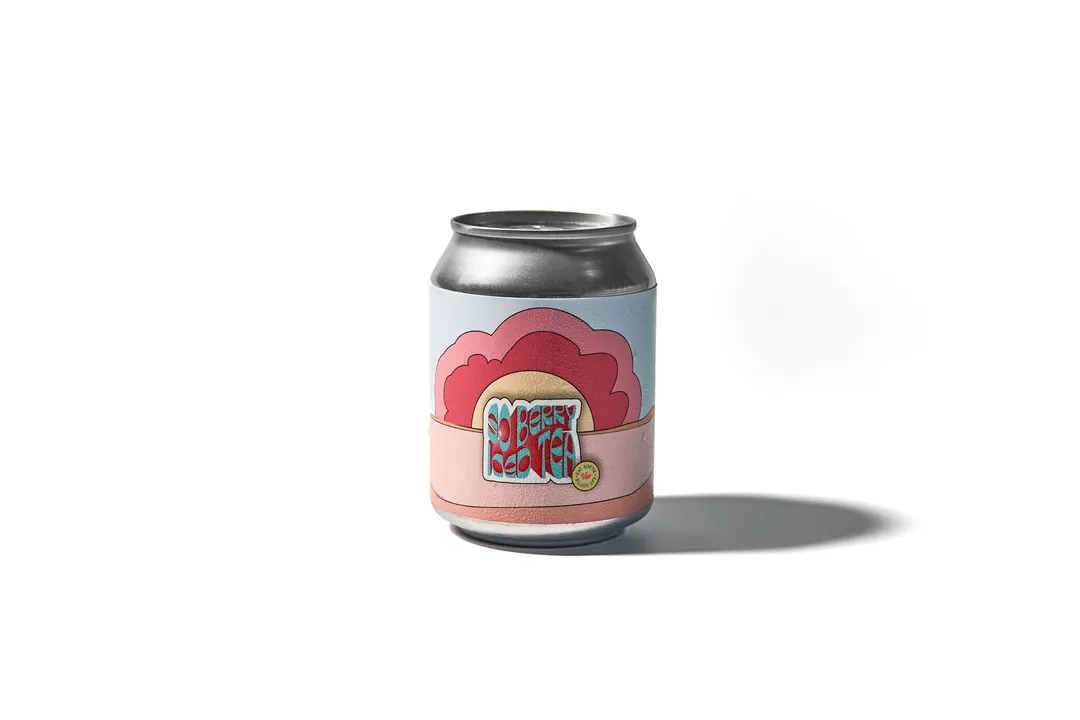 So Berry Iced Tea Can