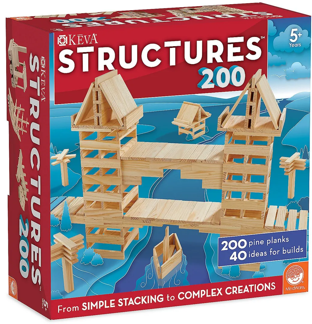 Keva Structures 200Pcs