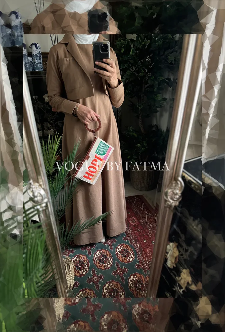 Camel dress