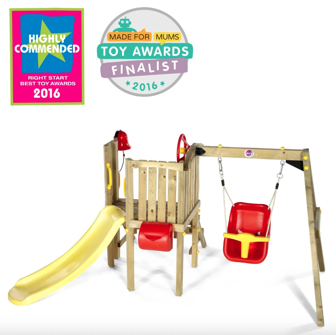 PLUM TODDLERS TOWER WOODEN PLAY CENTRE
