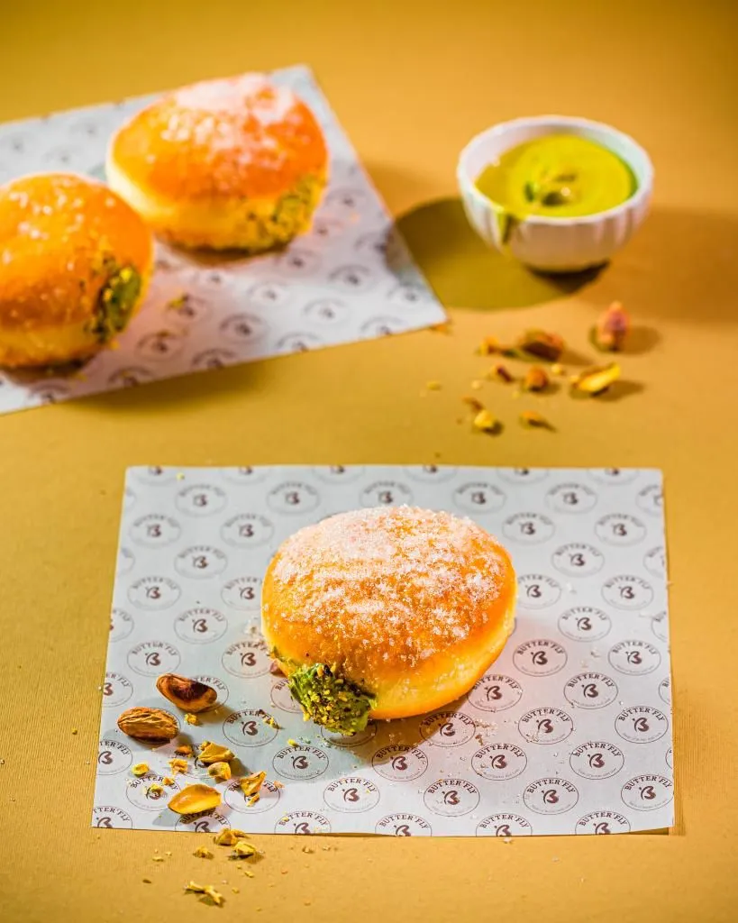 Pistachio Butterfly Bomb