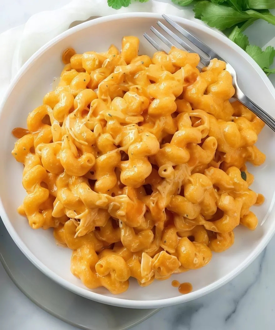 Mac & Cheese Buffalo Chxn