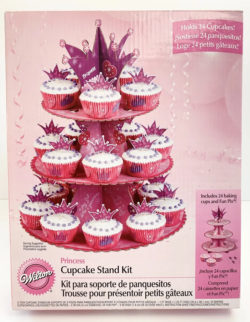 Princess cupcake stand
