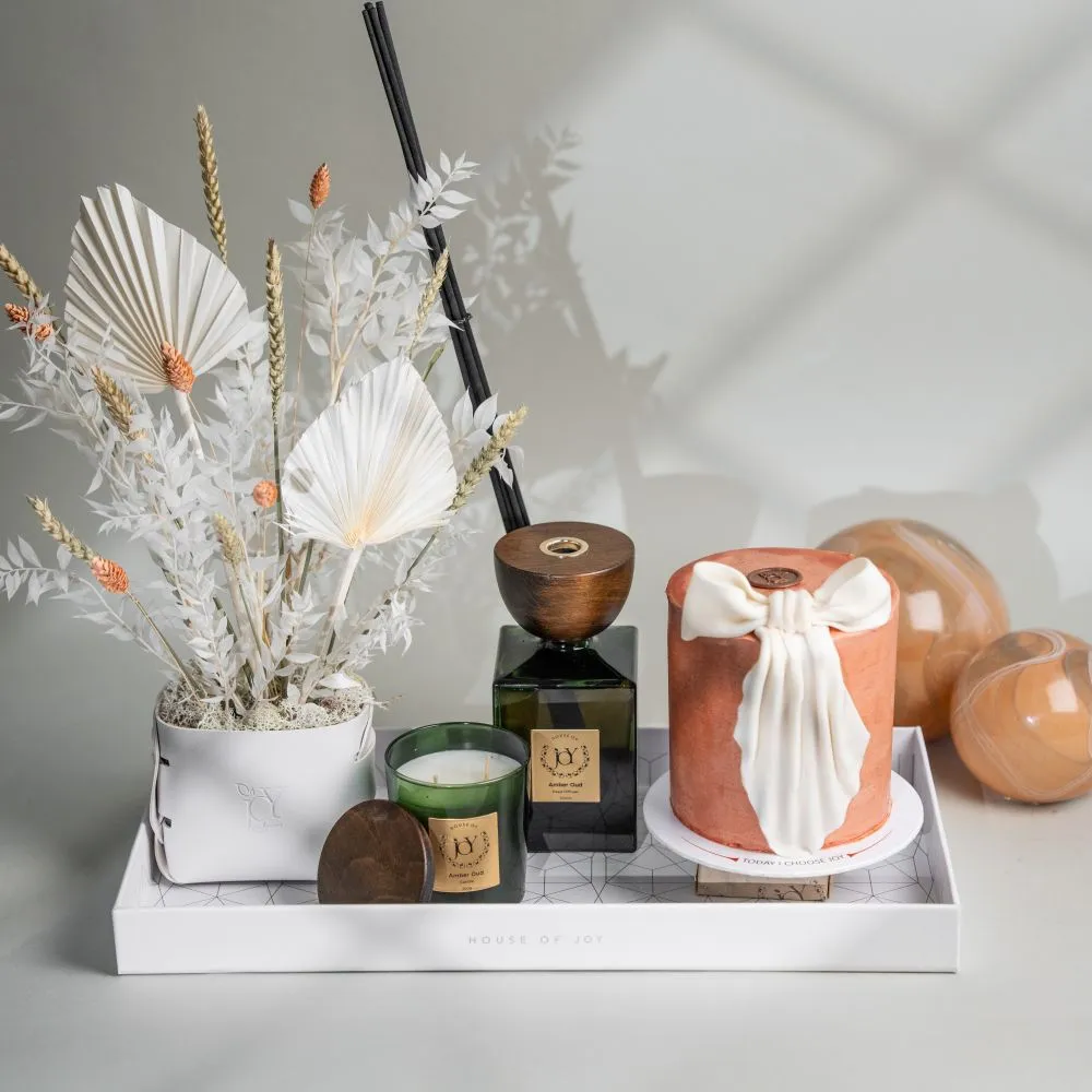 Peach Bow Scent Tray