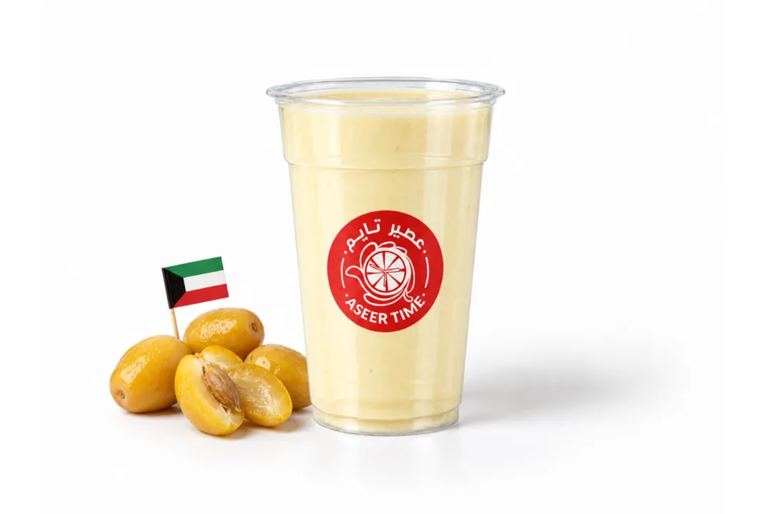 ميلك شيك تمر البرحي