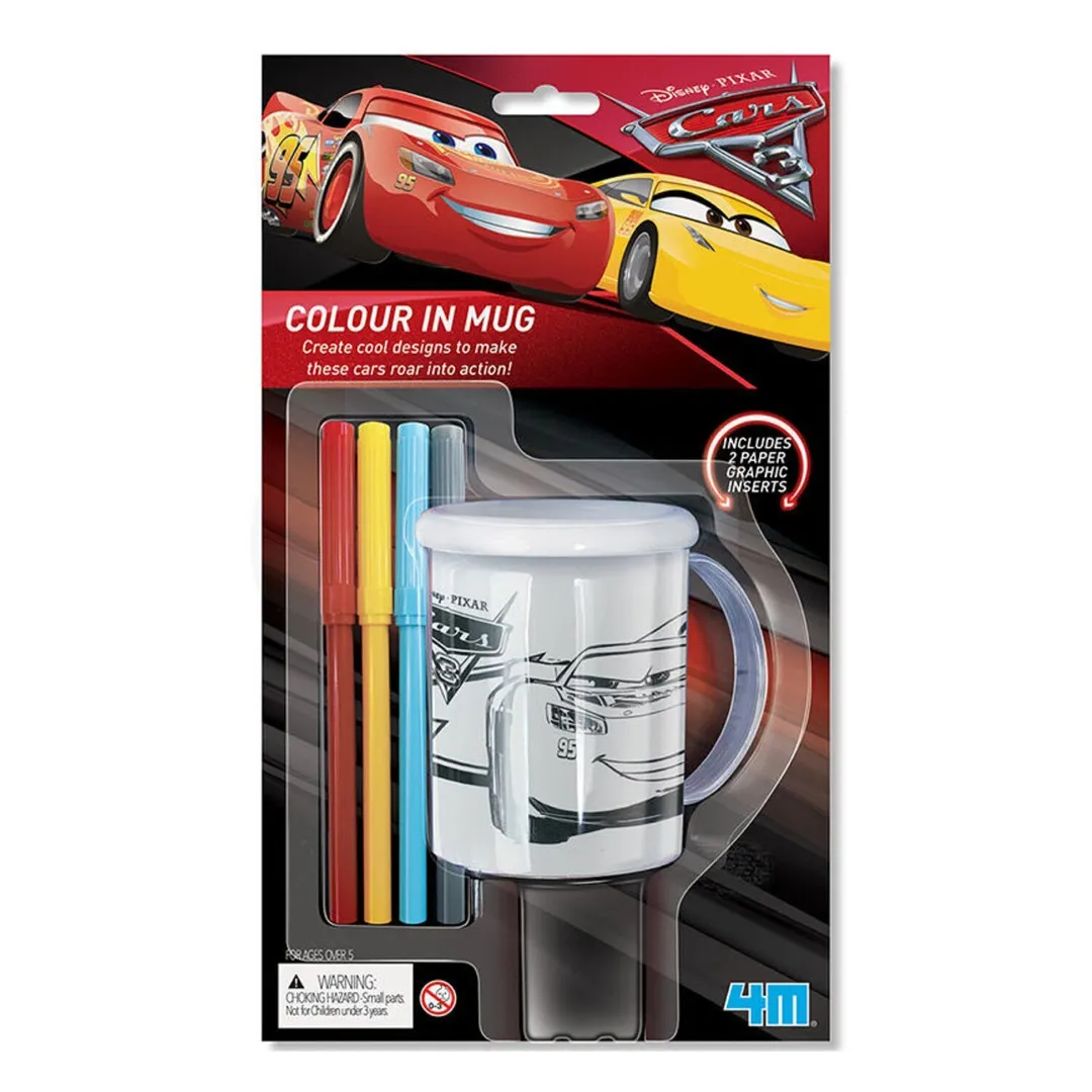 Disney Cars Colour in Mug