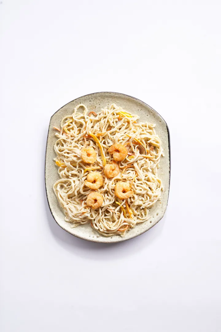 CREAMY SHRIMP NOODLES