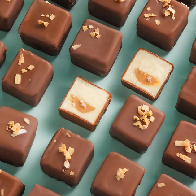 Salted Caramel Ice Cream Bites 40Pcs