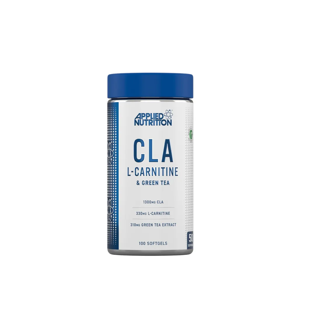 CLA مع ا ل -كارنيتين و شاي اخضر ، 100 كبسولة نباتية ،Applied Nutrition