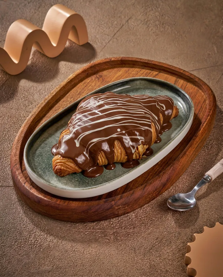 Stuffed Croissan Milk Belgian Chocolate