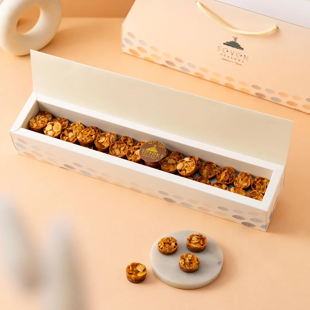 Choco Almond Caramel Flakes