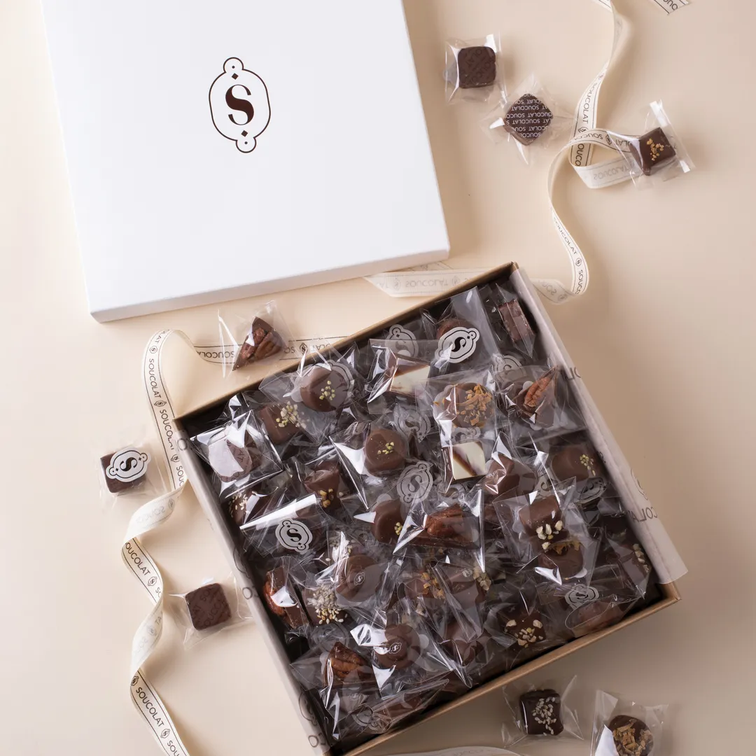 Wrapped Chocolate Mixed Box - 80 Pcs