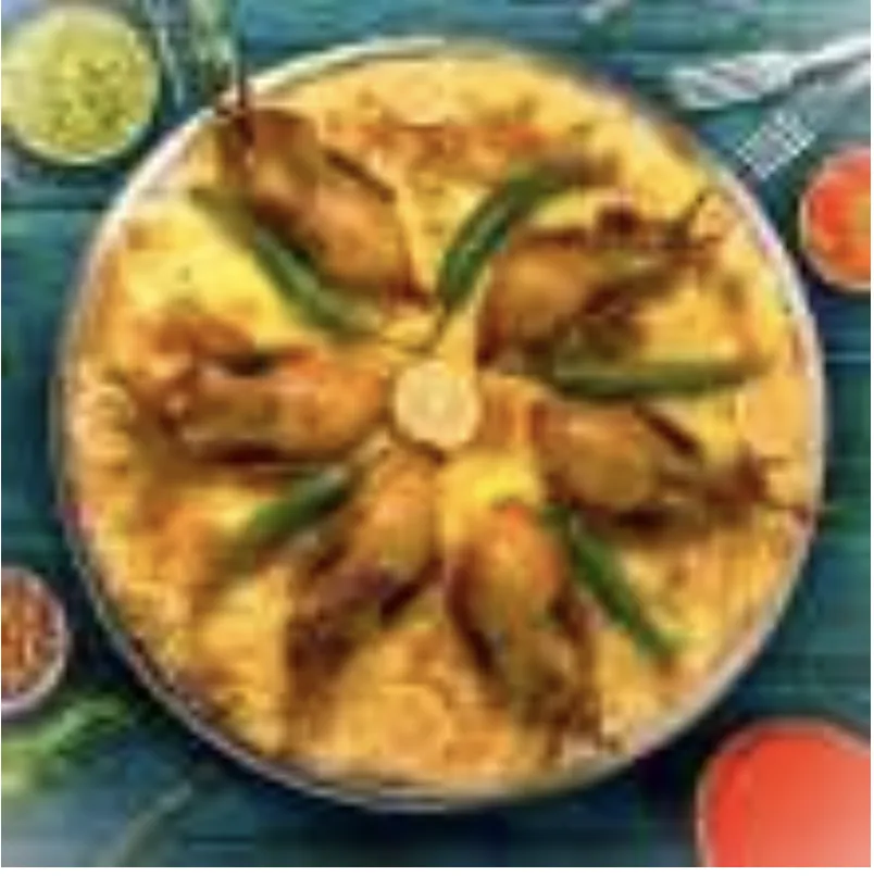 صينية حمام محشو أرز