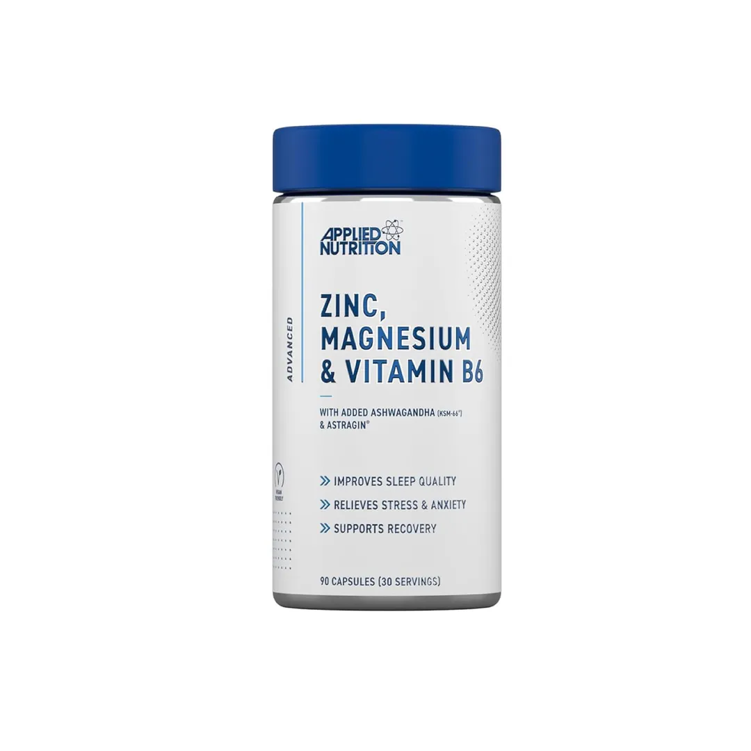 Applied Nutrition, Zinc magnesium & vit B6, 90 Vcaps