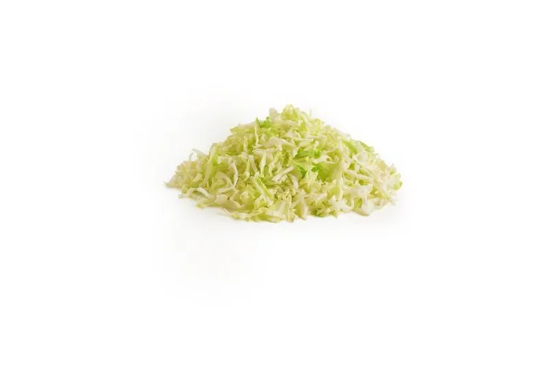 كرنب ابيض مقطع