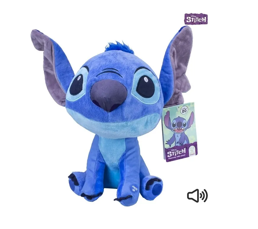 Stitch Plush Toy with Sound - 30 CM