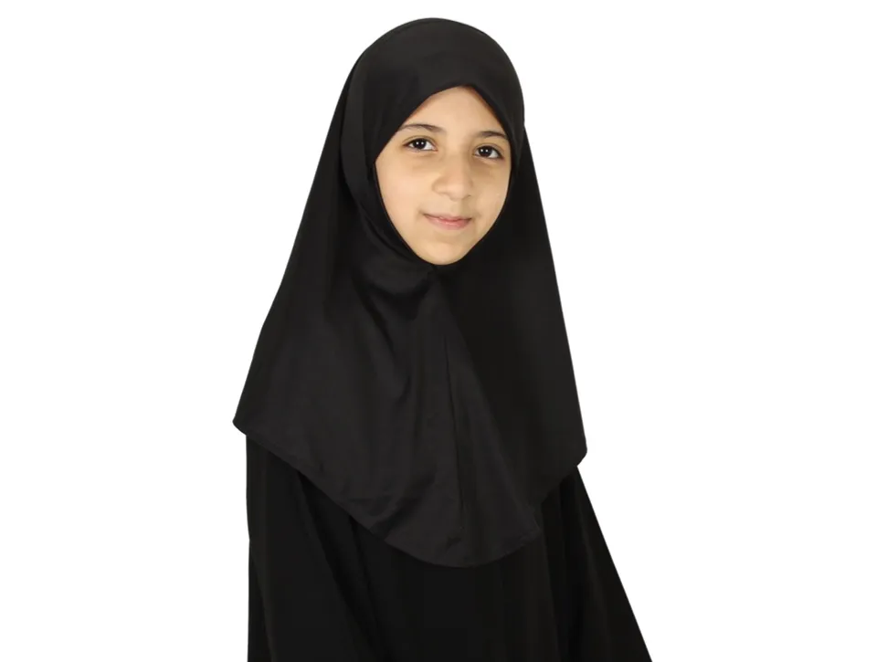 حجاب بناتي نايلون مسكر