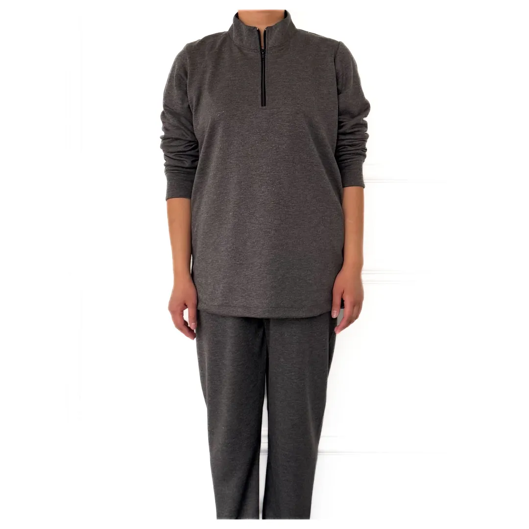 Half zip tracksuit