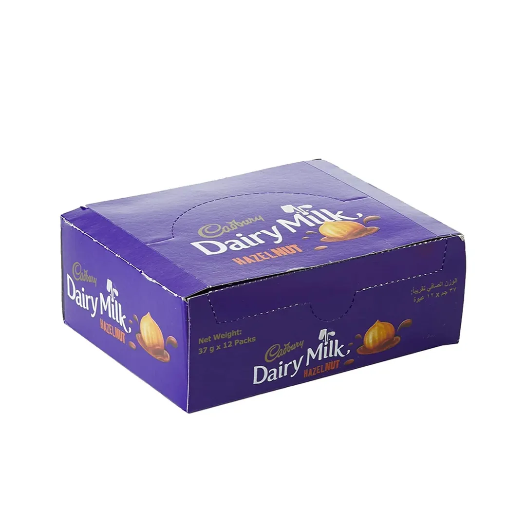 Cadbury Dairy Milk Chocolate with Hazelnut 12 Pieces x 35g
