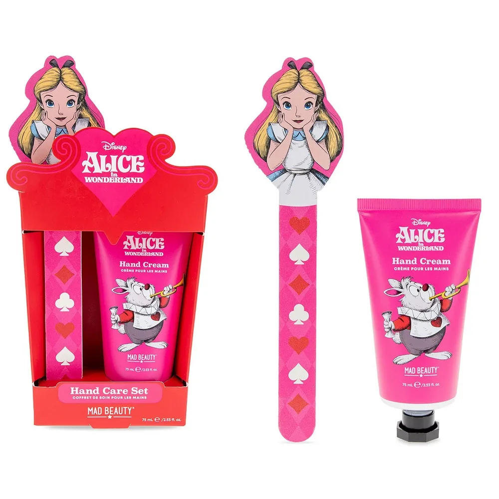Alice in Wonderland Hand Cream & Nail File Set
