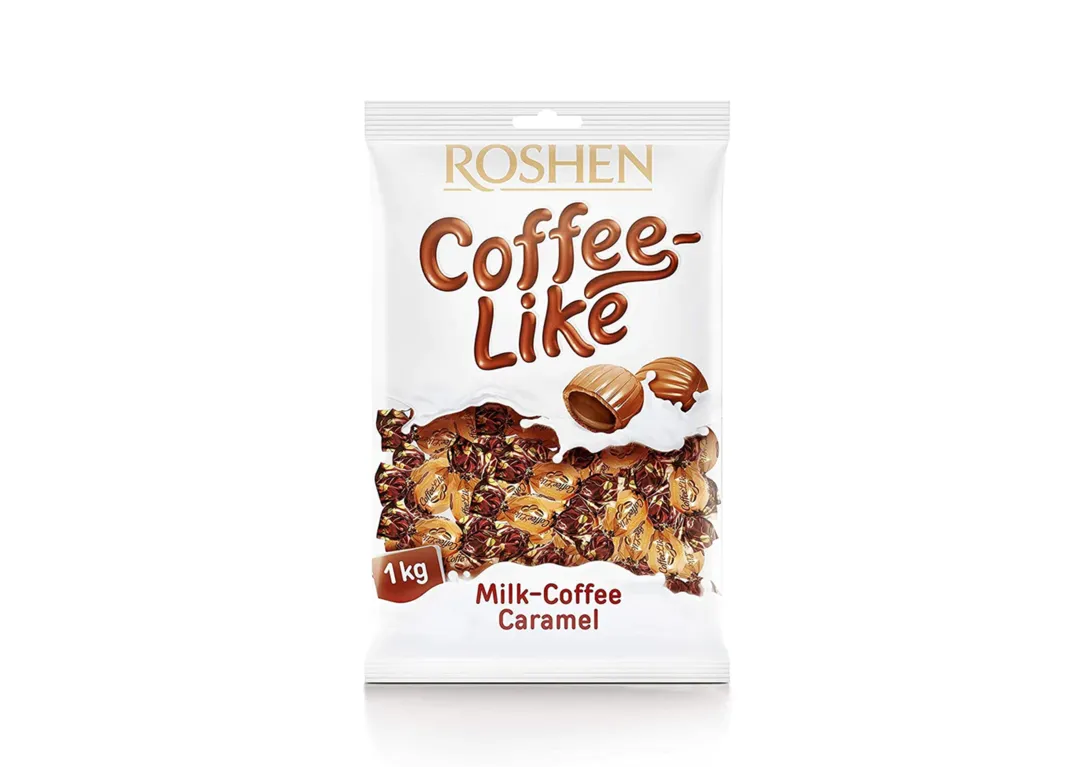 Roshen Coffee Like Coffee flavored Candy with Caramel filling 1kg