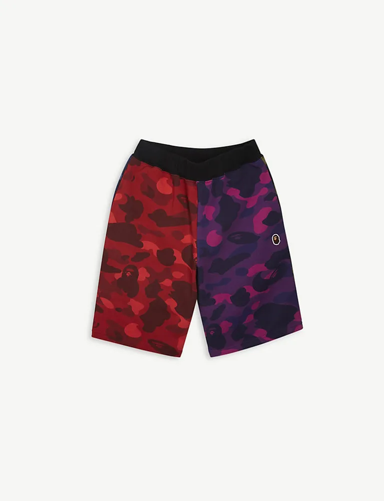 A Bathing Ape Crazy Camo Cotton-Jersey Shorts 4-8 Years