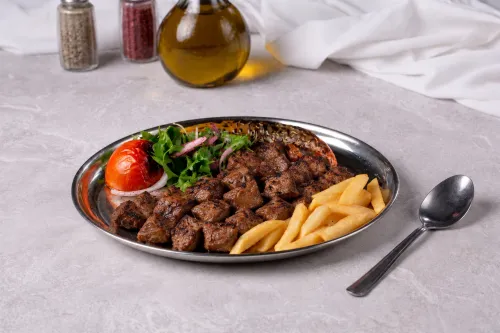 Grilled Liver & Hearts