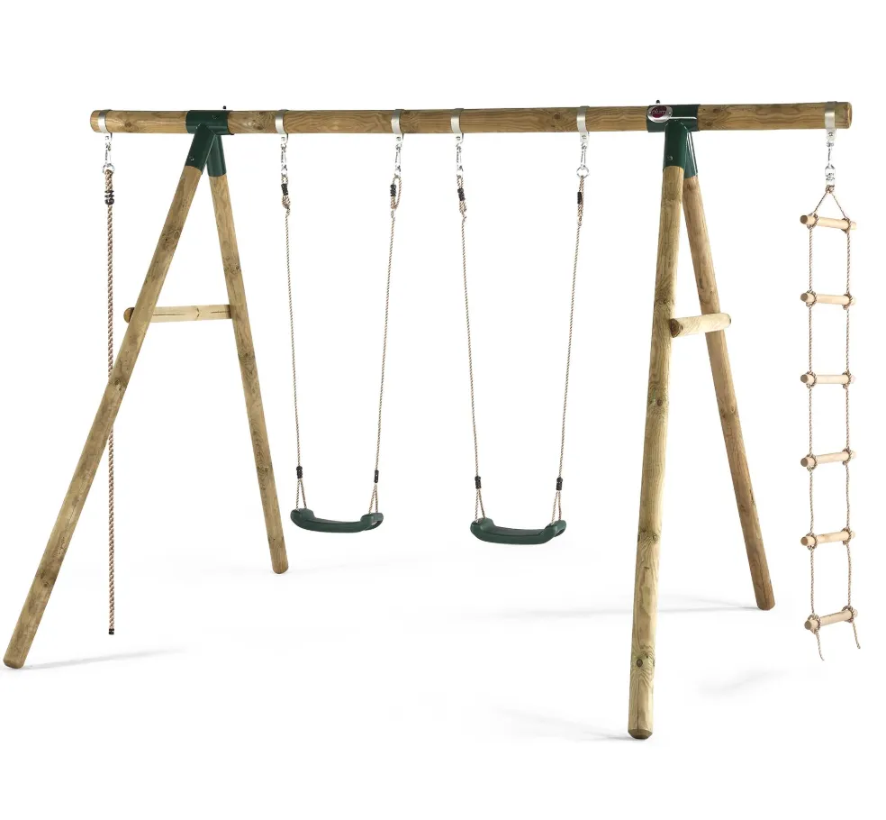 GIBBON WOODEN GARDEN SWING SET