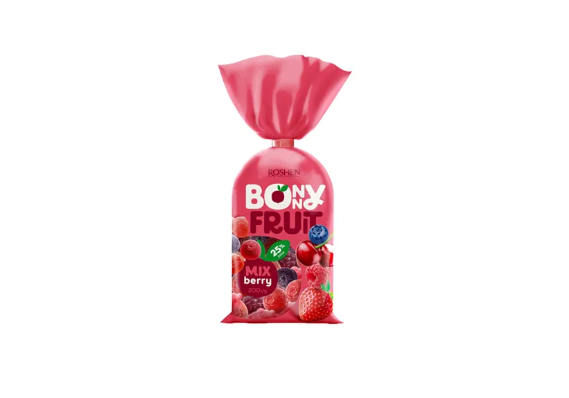 Roshen Jelly Candies "BONNY-FRUIT" Berry Mix 200g