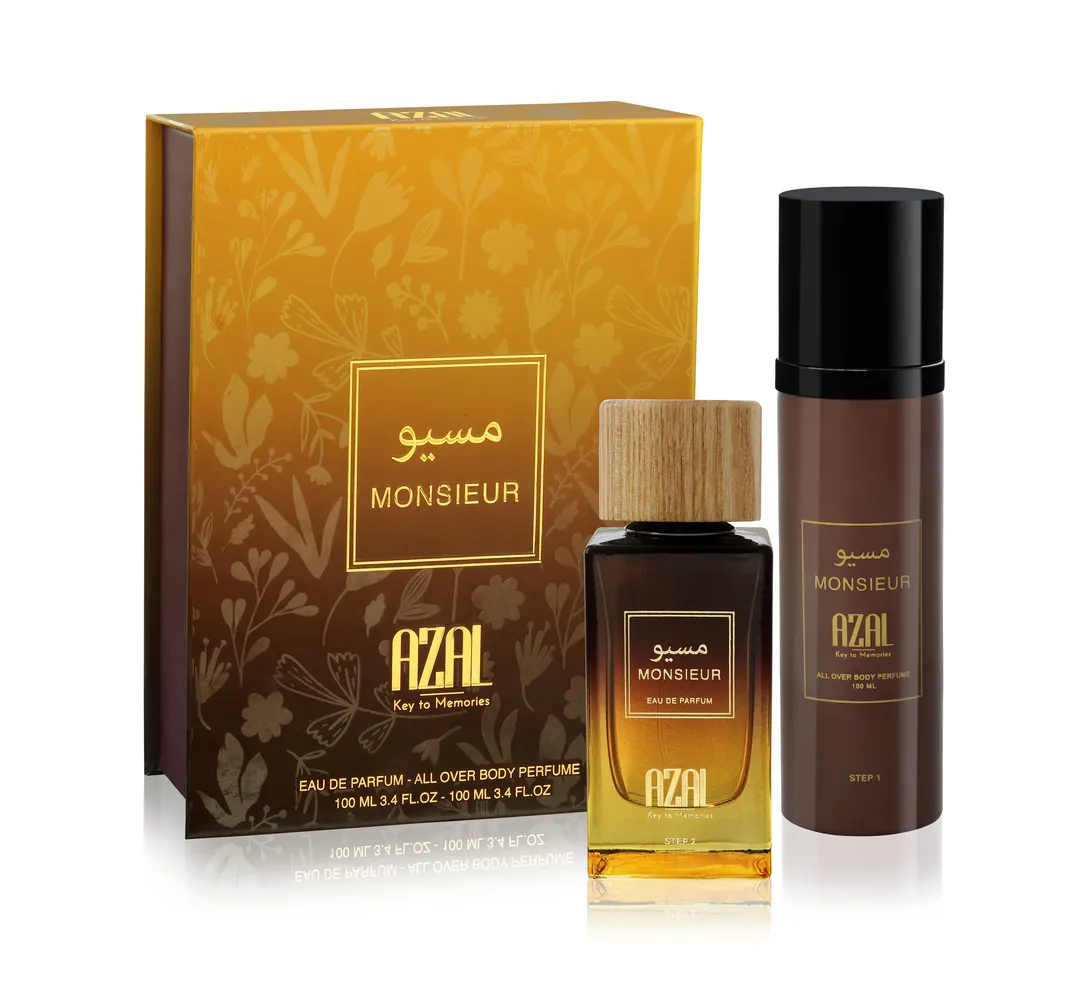 Azal Monsieur Set 100 ml + All Over Body100 ml