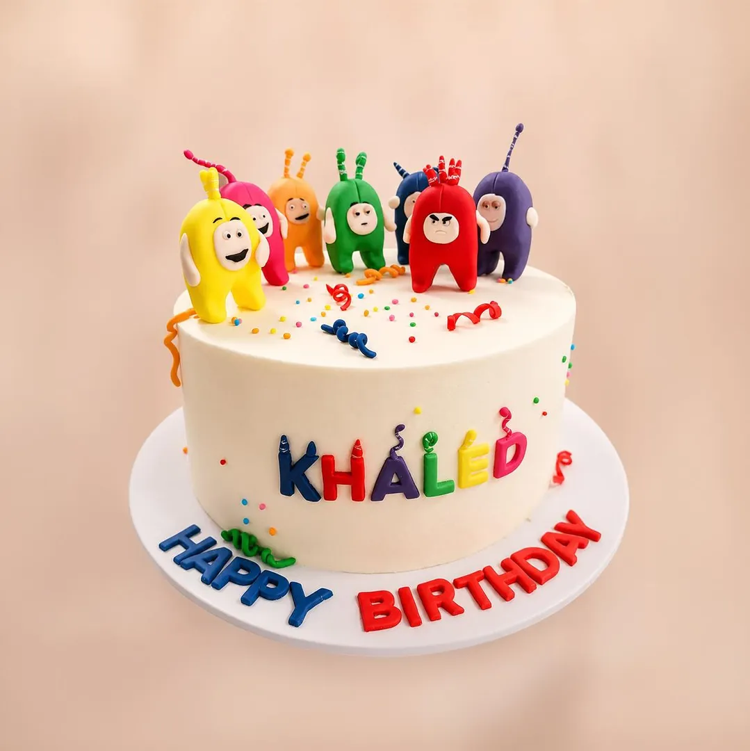 Teletubbies Character Cake