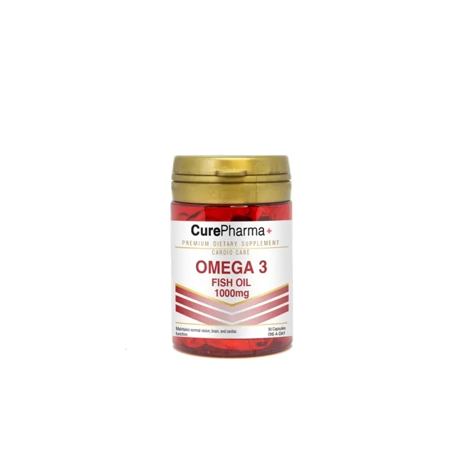 اوميغا3 ، 1000 ملغ، 30 سوفتجل CURE PHARMA