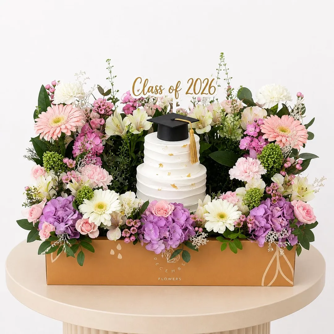 Garden gradation cake 4inch