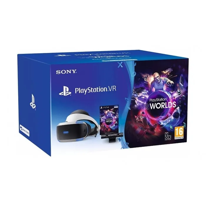 Sony PlayStation VR + PlayStation Camera + VR World Voucher Bundle