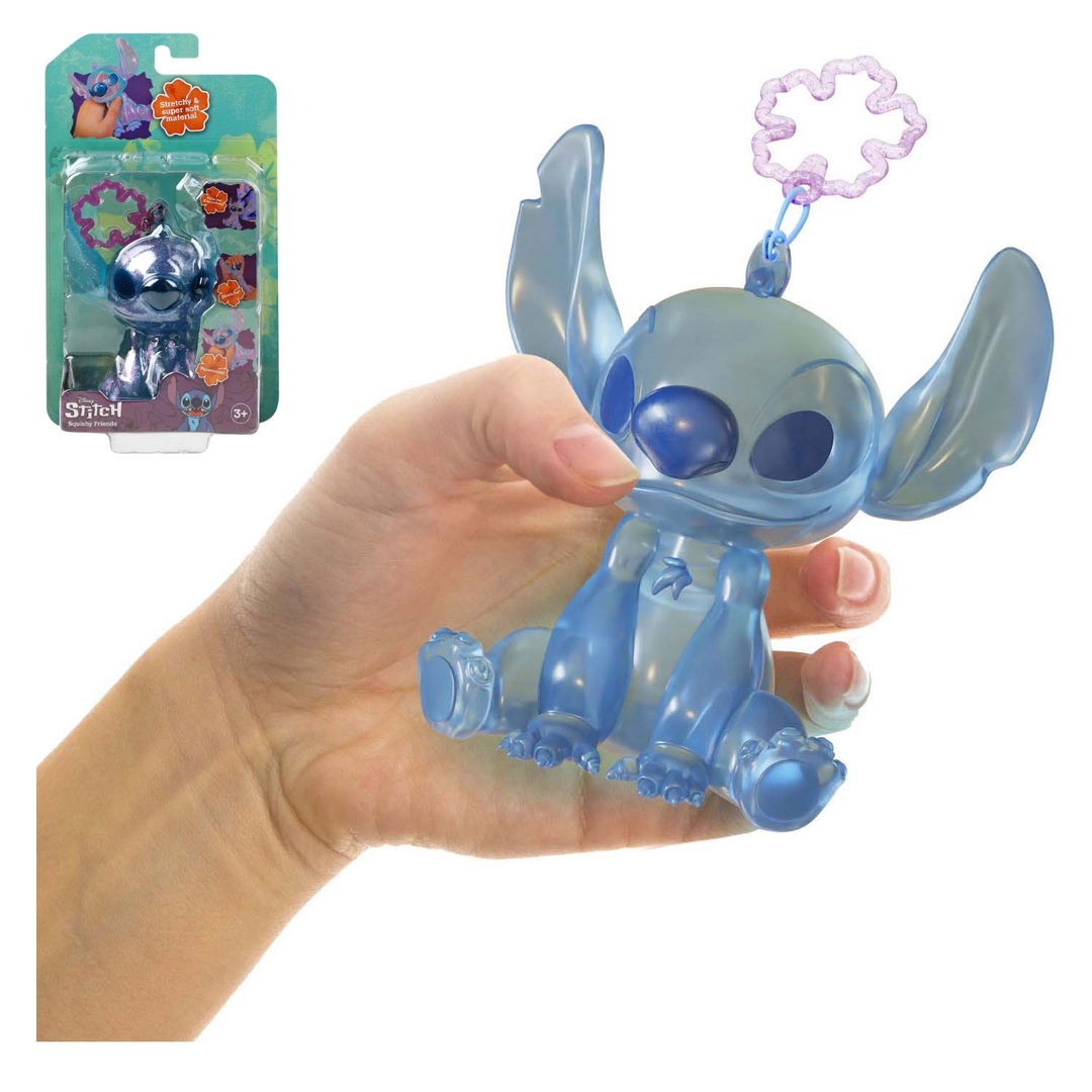 Disney Stitch Rubber Squeeze Figure - Assorted