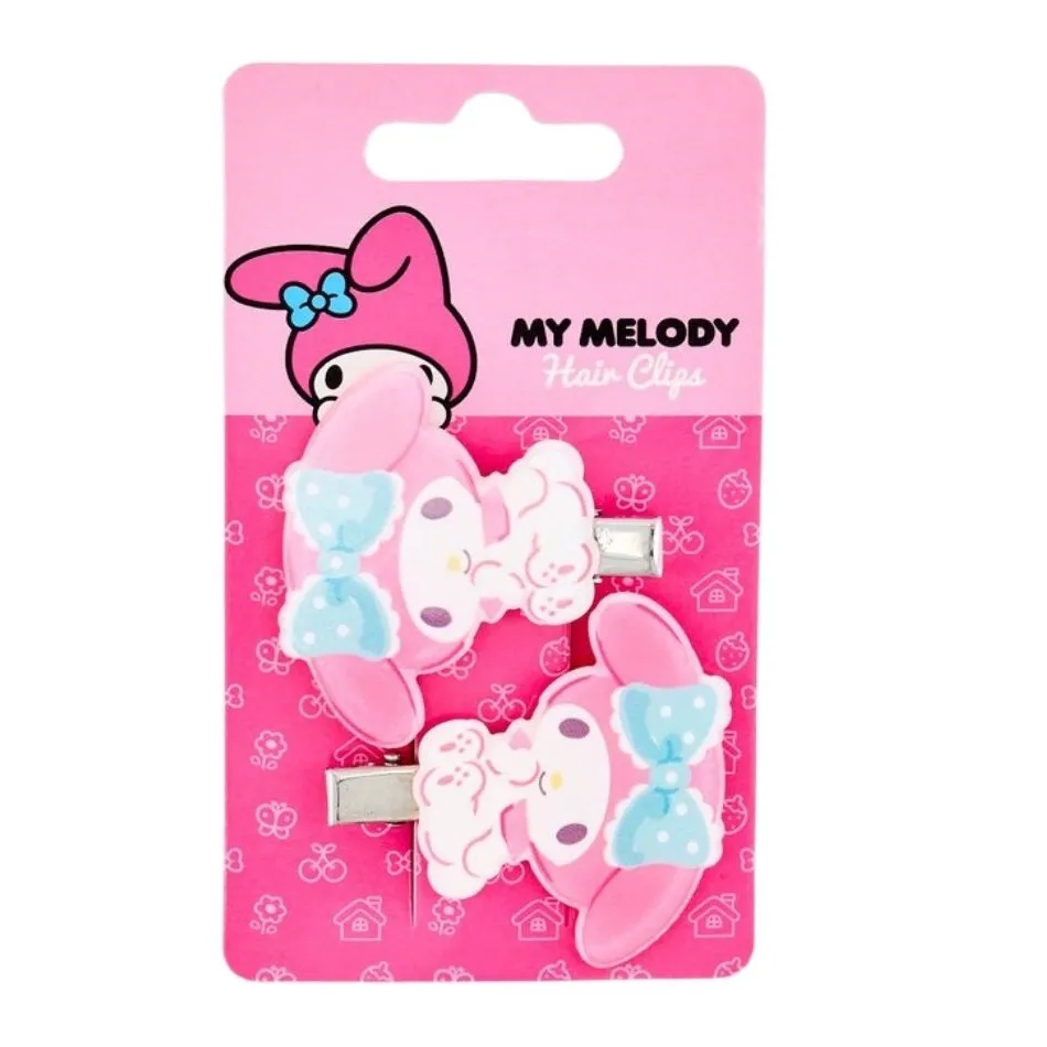 My Melody Shaped Hair Clips - 2 PCS