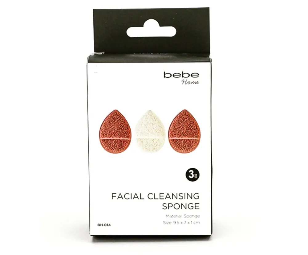 3 Facial Cleansing Sponge