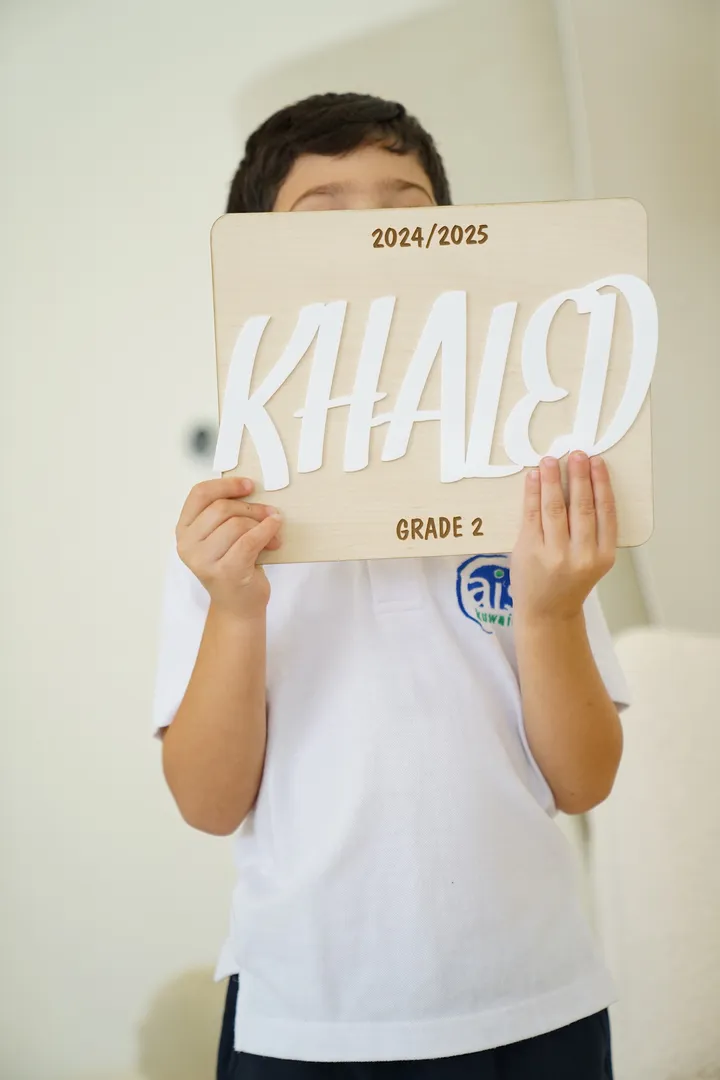 First Day of School Name Banner